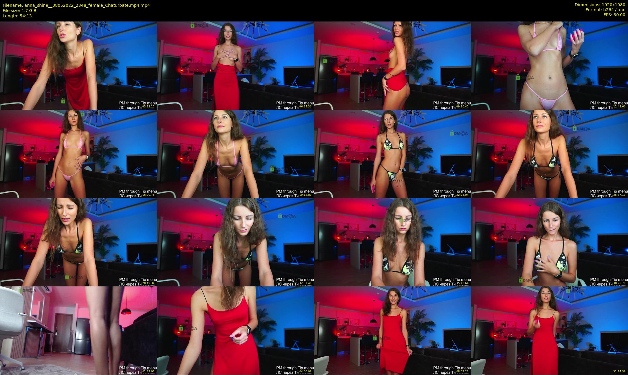 anna_shine_ — 55 minute Chaturbate female cam show recording, 1080p, May 8, 2022