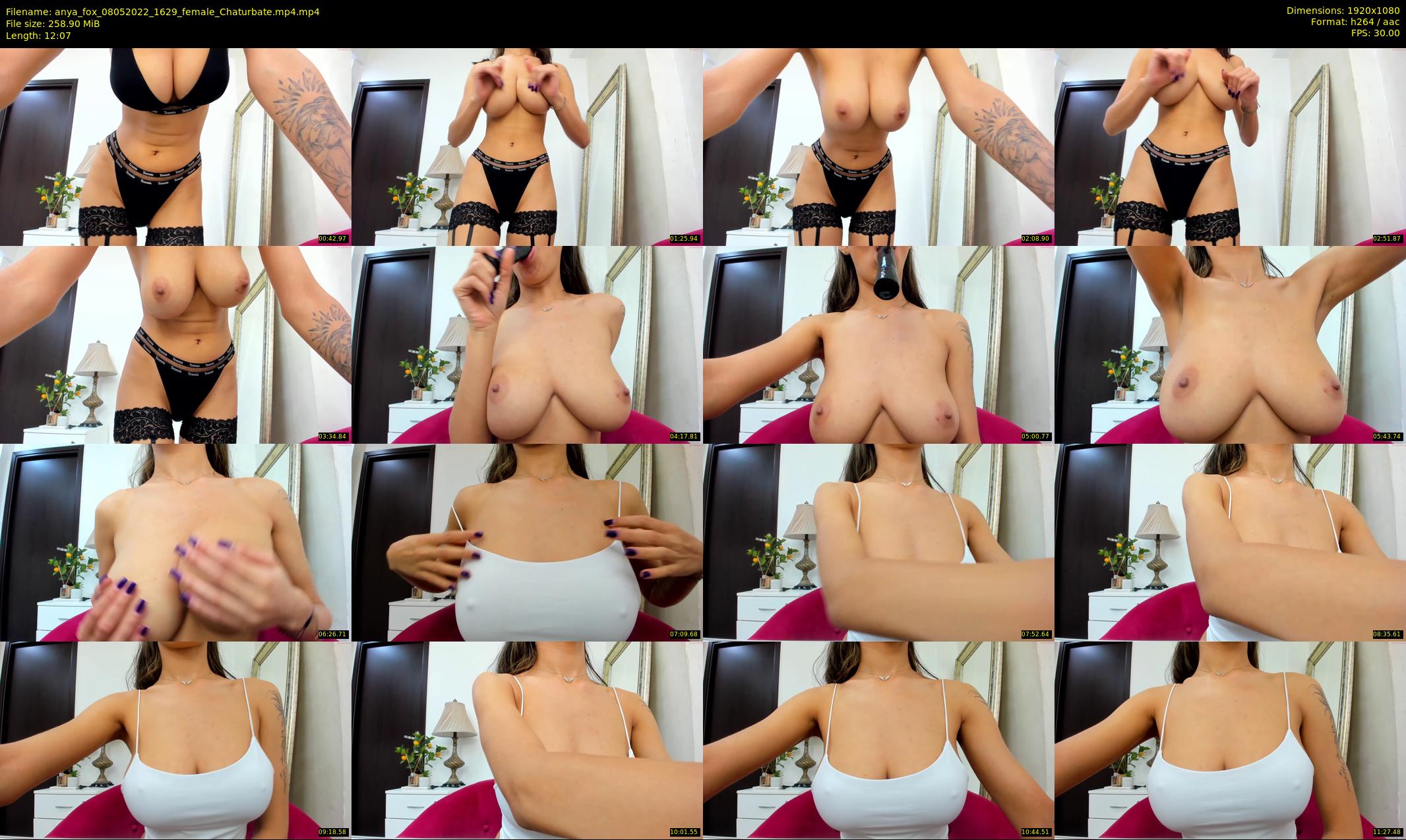 anya_fox — 13 minute Chaturbate female cam show recording, 1080p, May 8, 2022