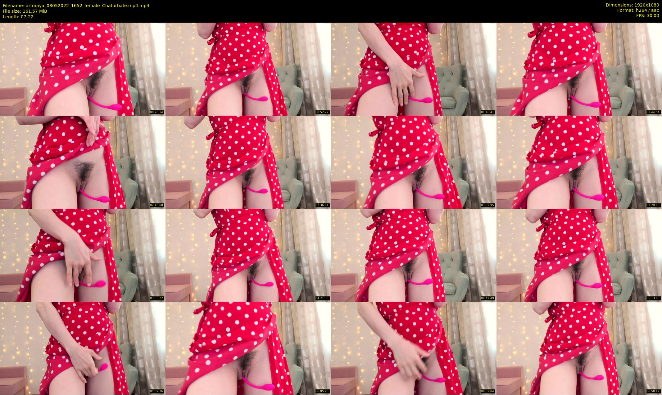 artmaya — 8 minute Chaturbate female cam show recording, 1080p, May 8, 2022