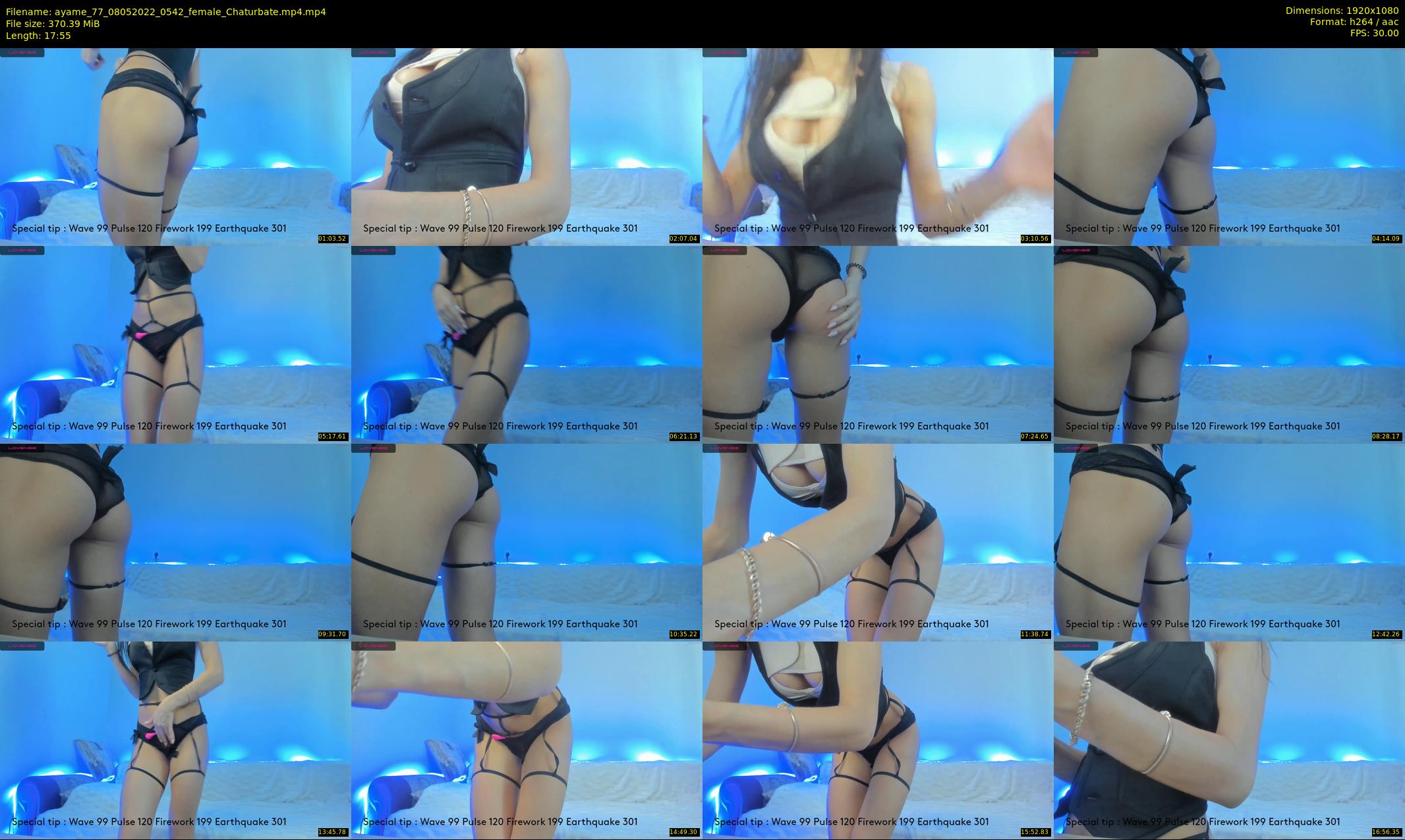 ayame_77 — 18 minute Chaturbate female cam show recording, 1080p, May 8, 2022