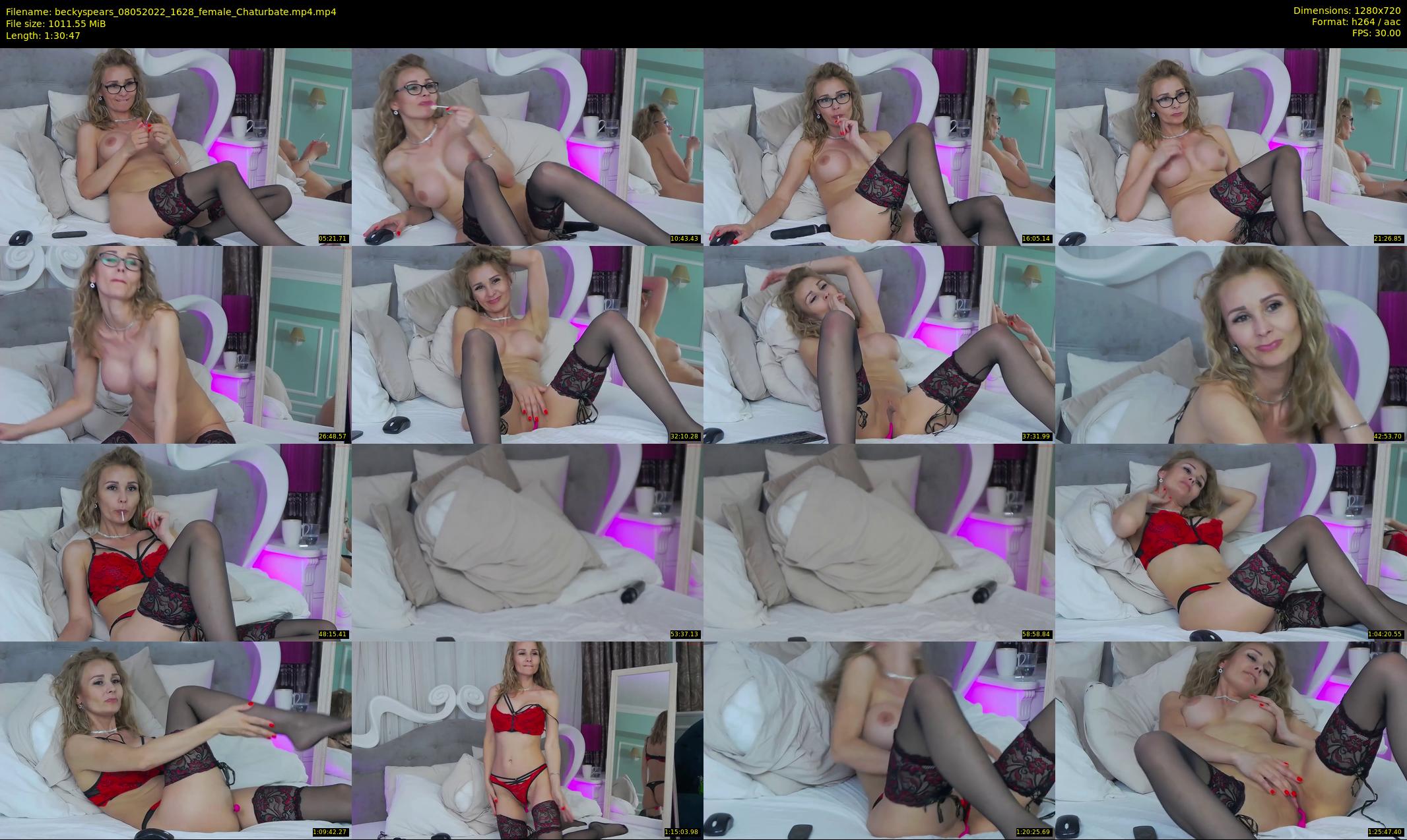 beckyspears — 91 minute Chaturbate female cam show recording, 720p, May 8, 2022
