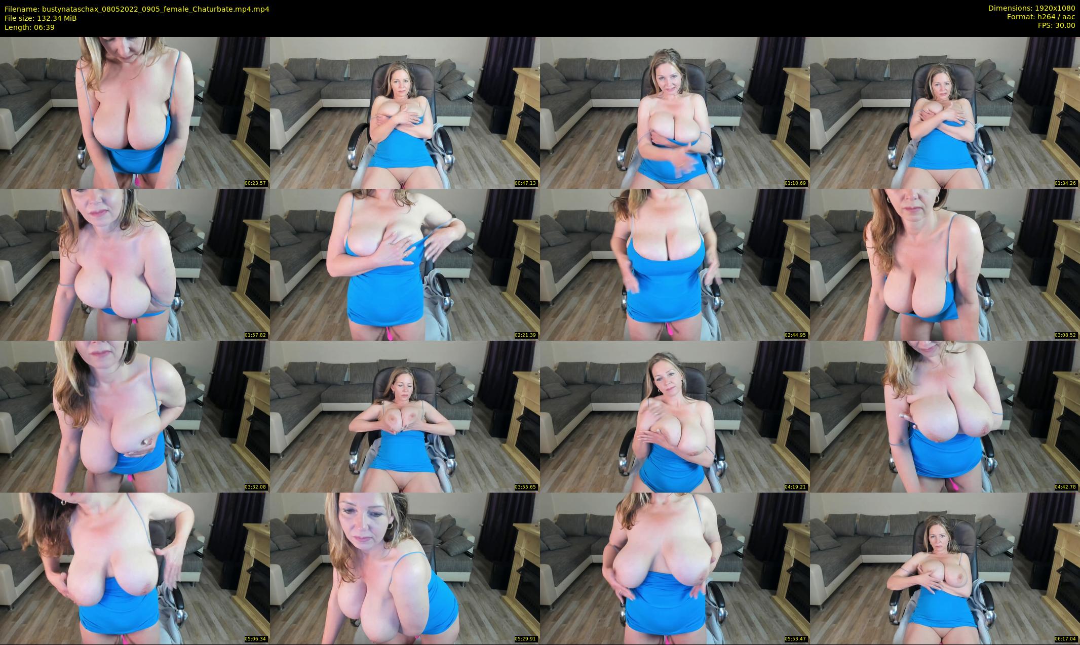 bustynataschax — 7 minute Chaturbate female cam show recording, 1080p, May 8, 2022