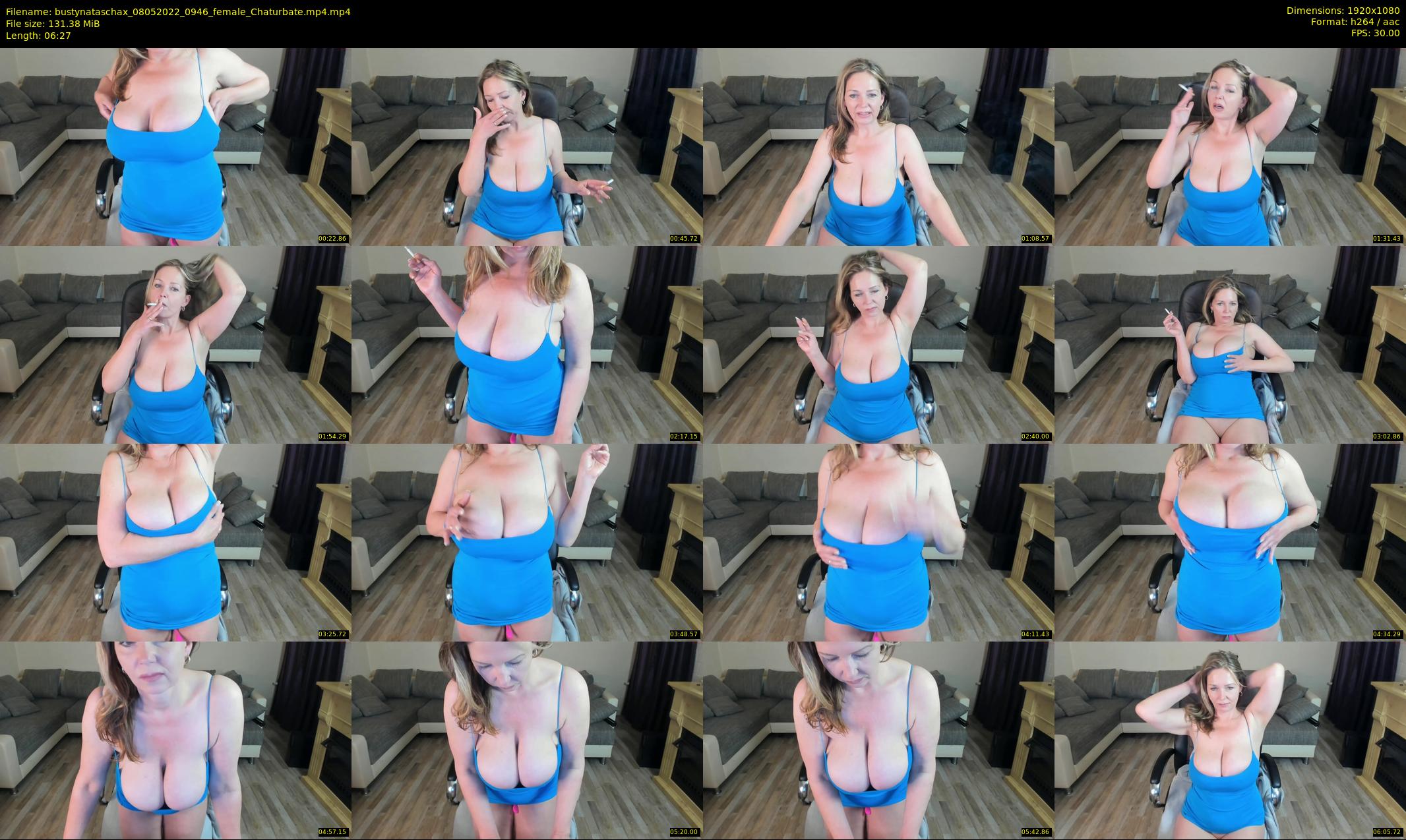 bustynataschax — 7 minute Chaturbate female cam show recording, 1080p, May 8, 2022