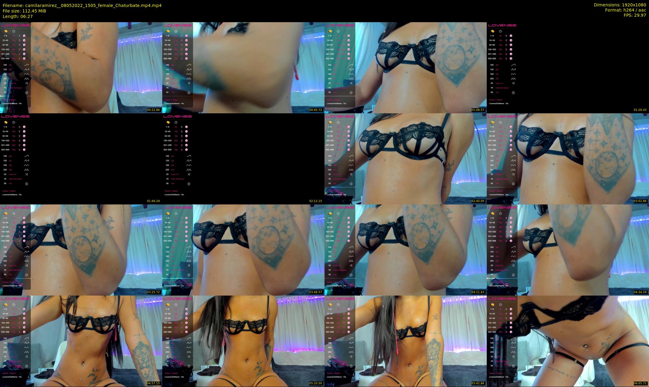 camilaramirez_ — 7 minute Chaturbate female cam show recording, 1080p, May 8, 2022