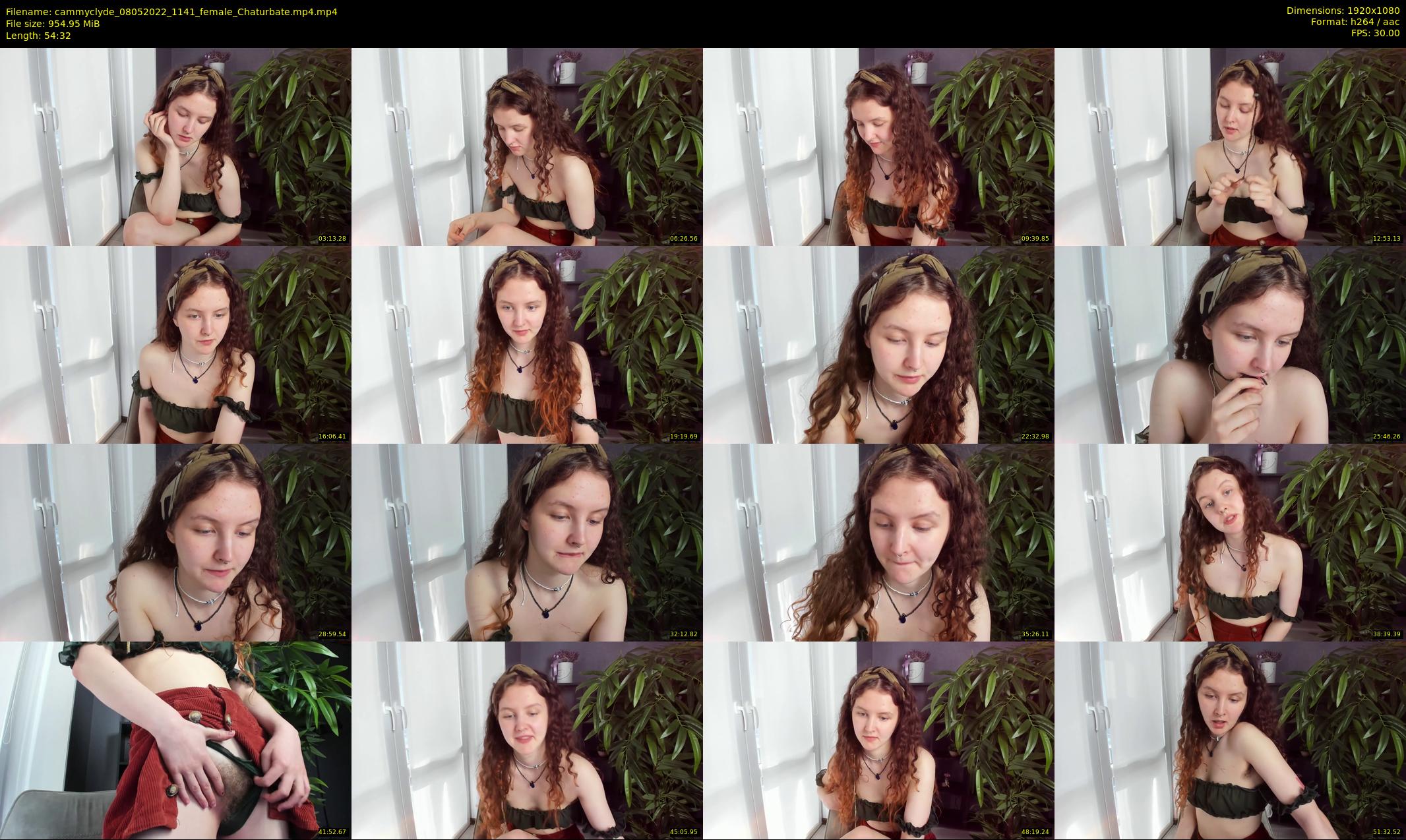 cammyclyde — 55 minute Chaturbate female cam show recording, 1080p, May 8, 2022