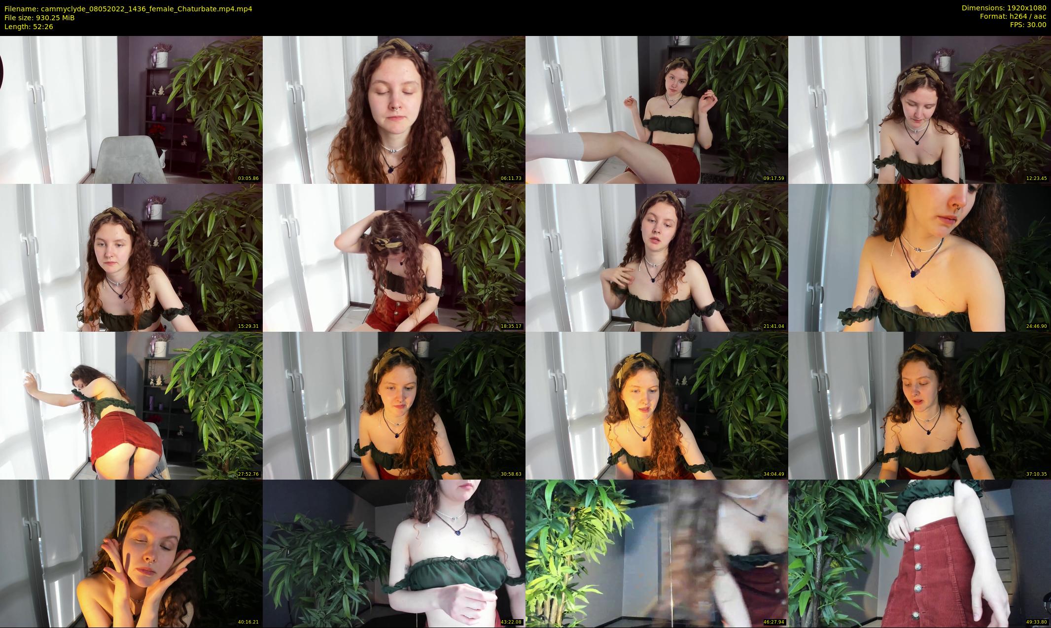 cammyclyde — 53 minute Chaturbate female cam show recording, 1080p, May 8, 2022