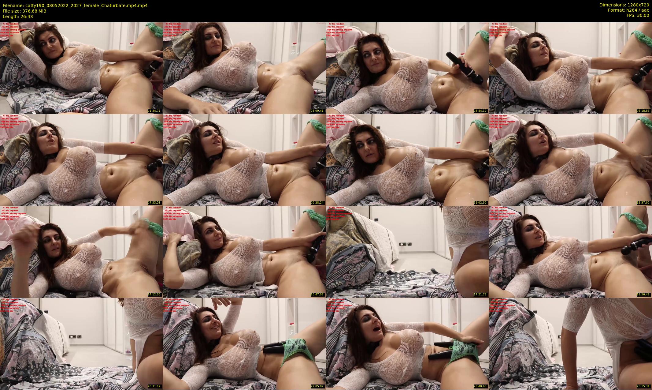catty190 — 27 minute Chaturbate female cam show recording, 720p, May 8, 2022