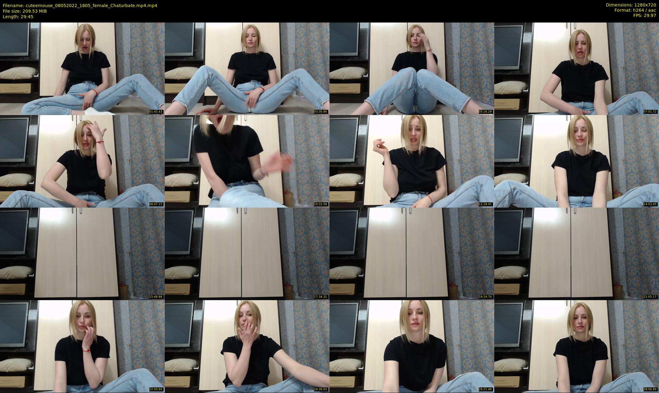 cuteemouse — 30 minute Chaturbate female cam show recording, 720p, May 8, 2022