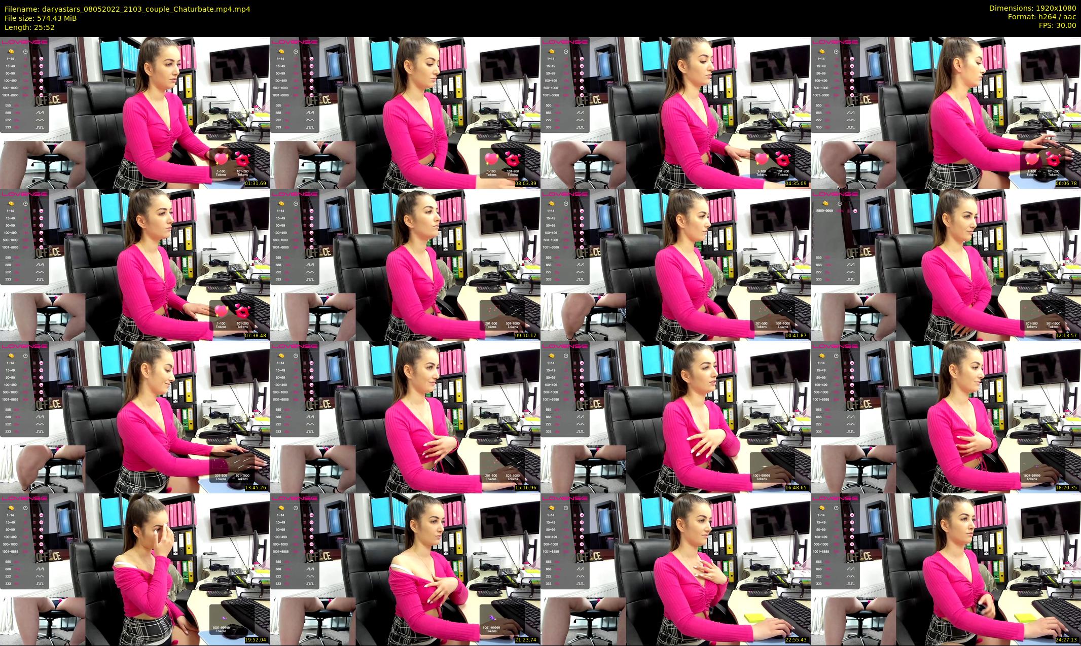 daryastars — 26 minute Chaturbate couple cam show recording, 1080p, May 8, 2022