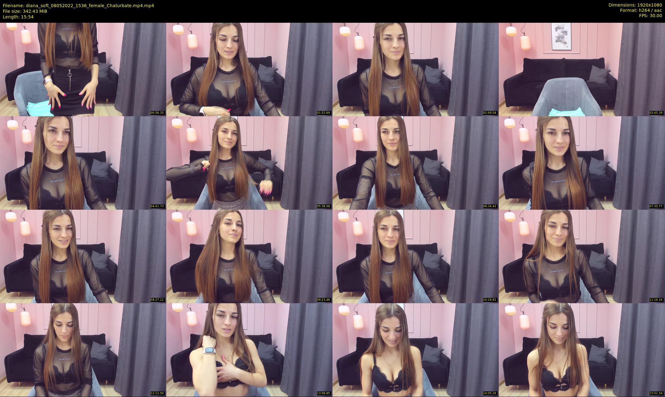 diana_soft — 16 minute Chaturbate female cam show recording, 1080p, May 8, 2022