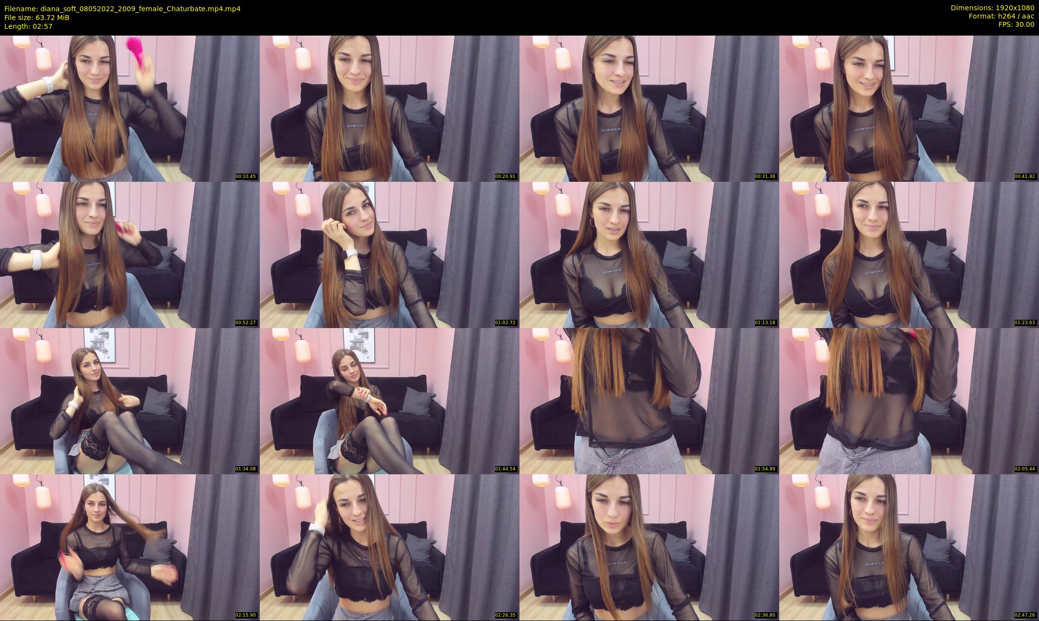 diana_soft — 3 minute Chaturbate female cam show recording, 1080p, May 8, 2022