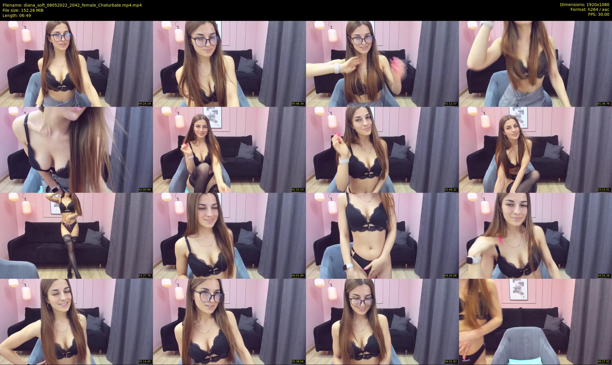diana_soft — 7 minute Chaturbate female cam show recording, 1080p, May 8, 2022