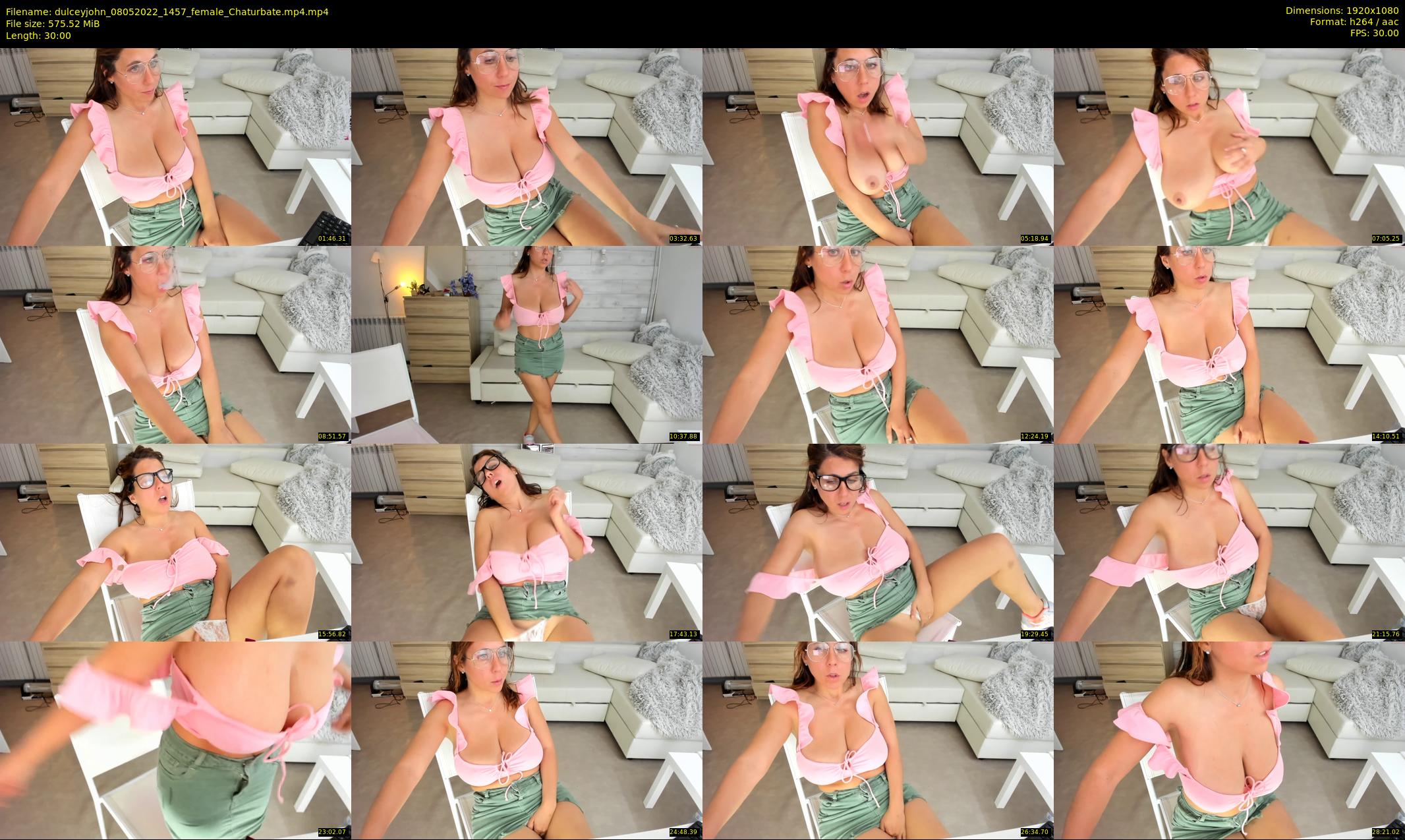 dulceyjohn — 30 minute Chaturbate female cam show recording, 1080p, May 8, 2022