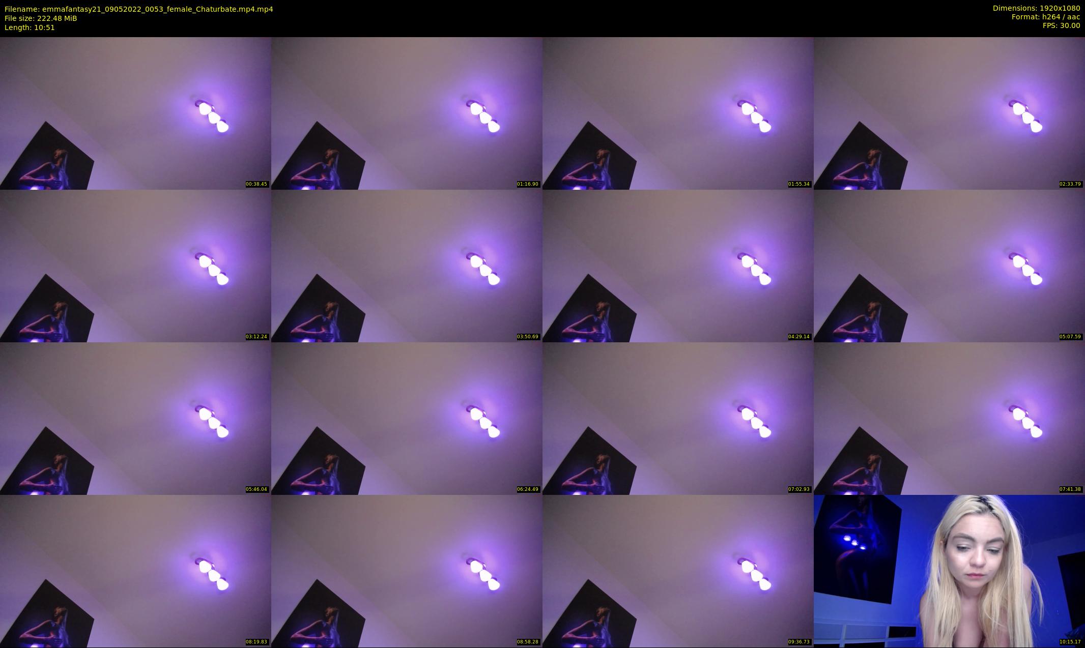 emmafantasy21 — 11 minute Chaturbate couple cam show recording, 1080p, May 9, 2022