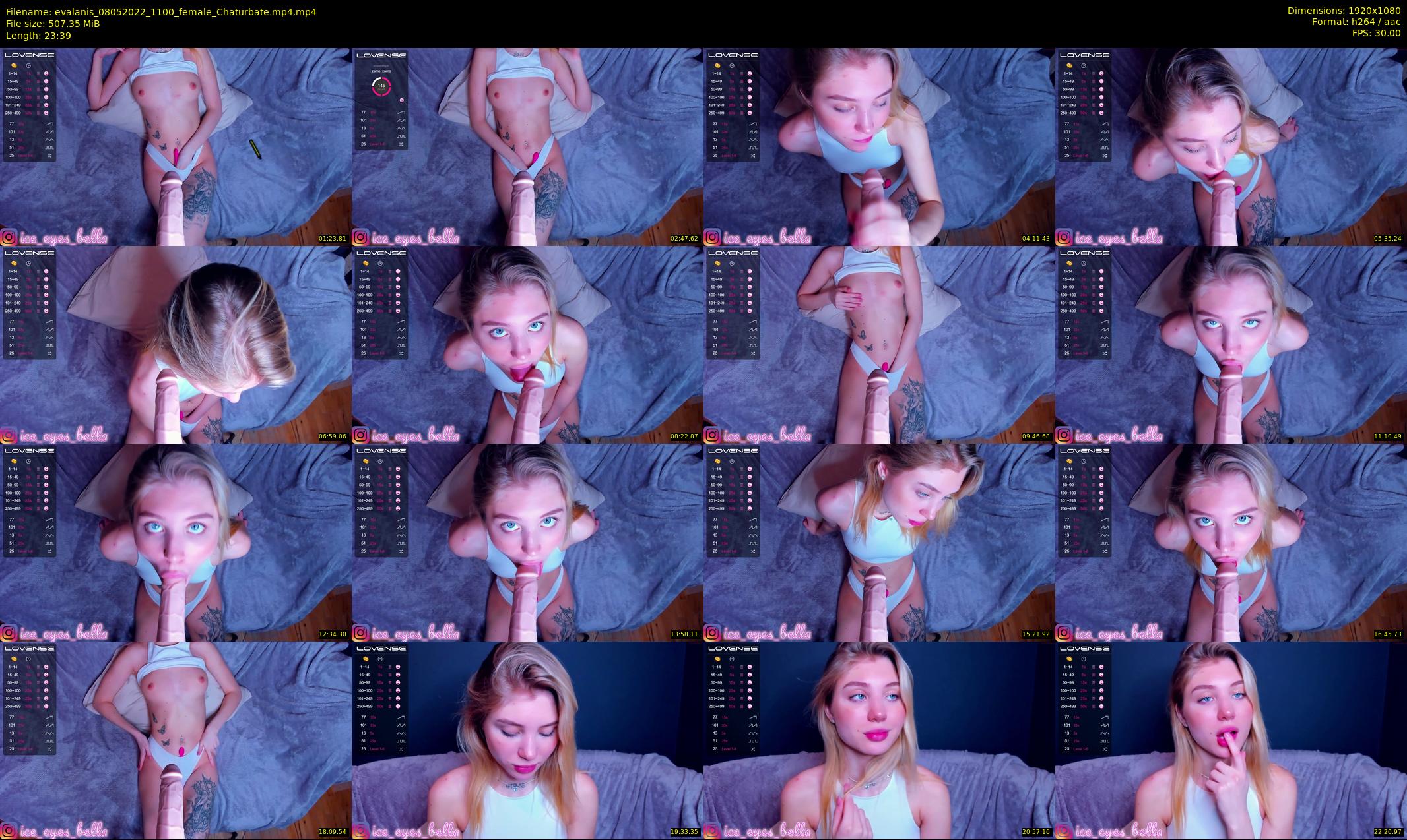 evalanis — 24 minute Chaturbate couple cam show recording, 1080p, May 8, 2022