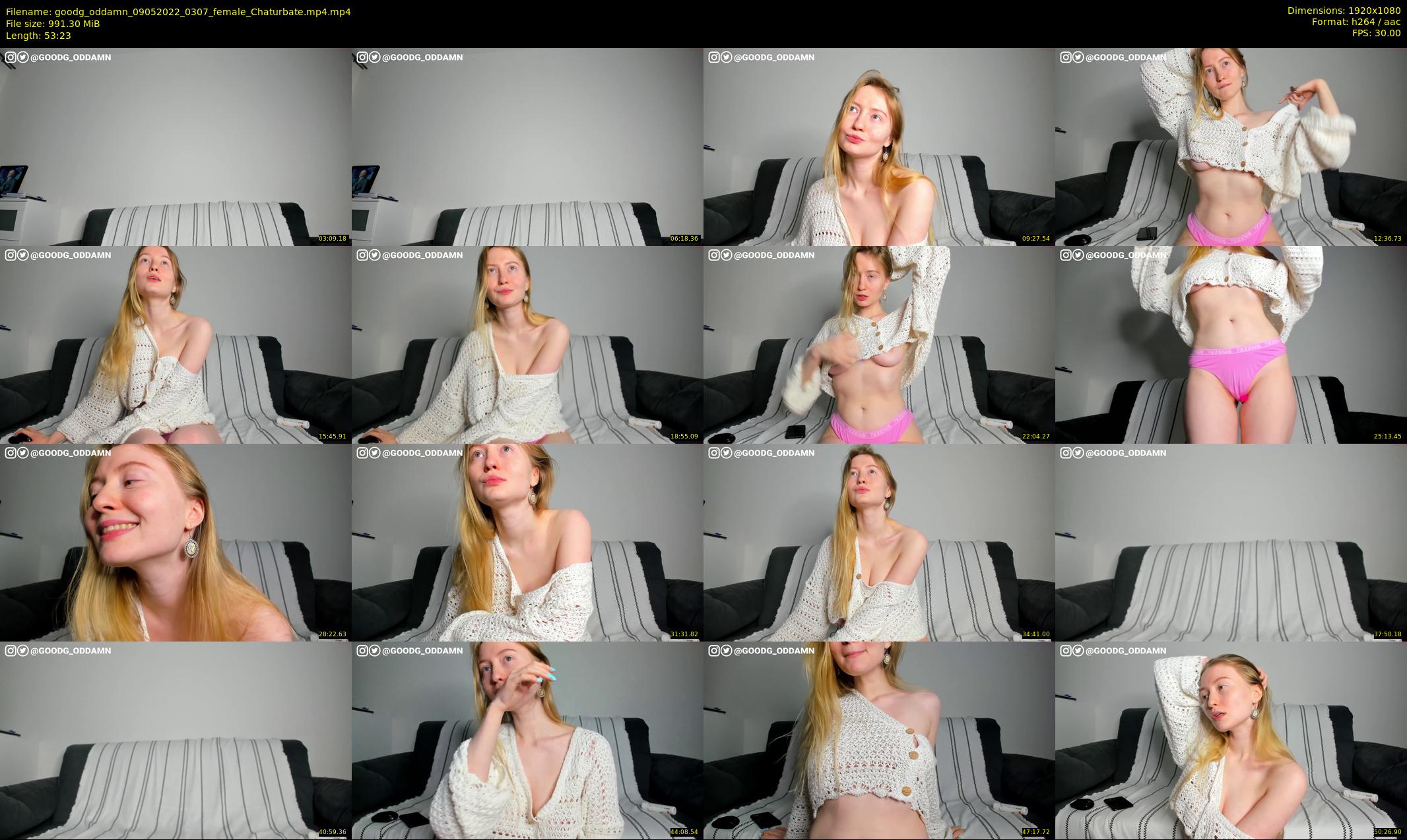 goodg_oddamn — 54 minute Chaturbate female cam show recording, 1080p, May 9, 2022