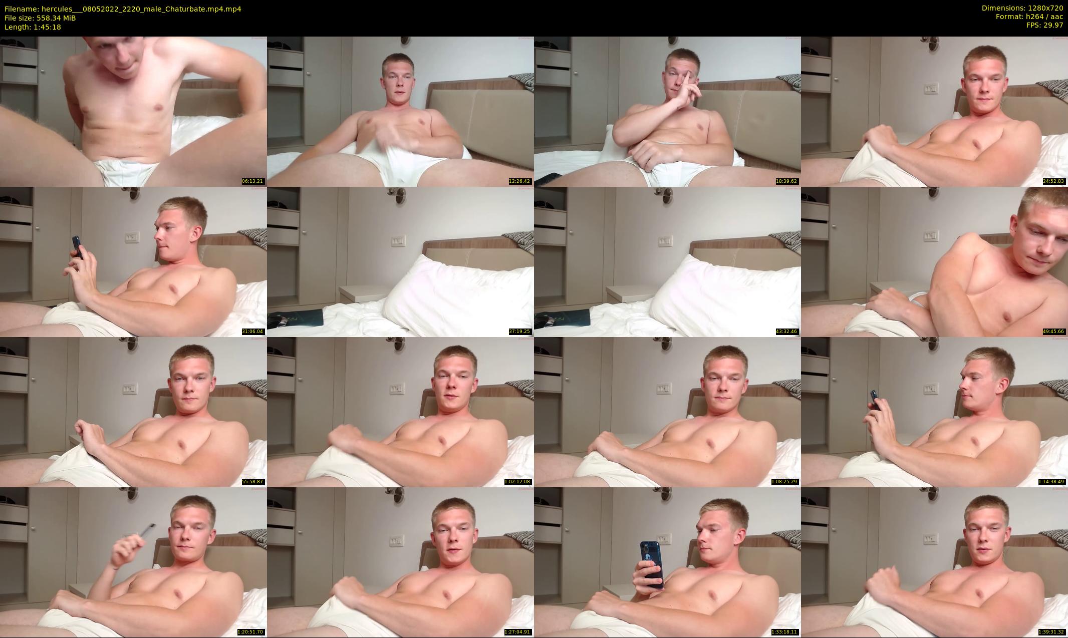 hercules__ — 106 minute Chaturbate male cam show recording, 720p, May 8, 2022