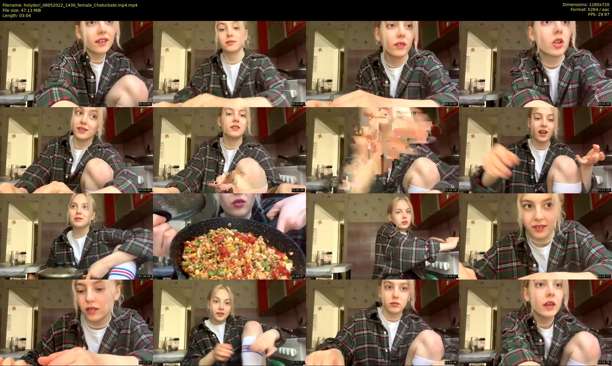 holydori — 4 minute Chaturbate female cam show recording, 720p, May 8, 2022