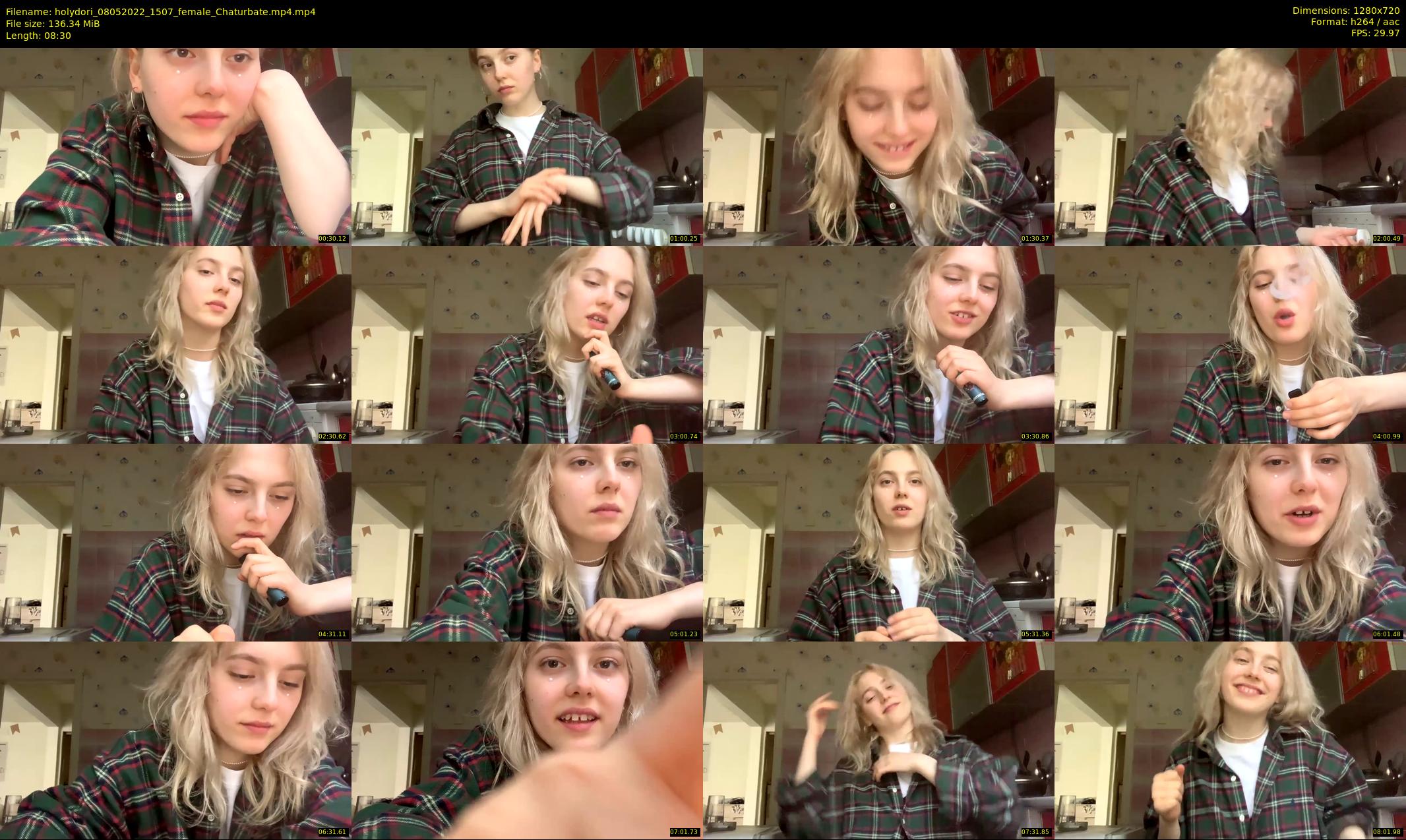 holydori — 9 minute Chaturbate female cam show recording, 720p, May 8, 2022