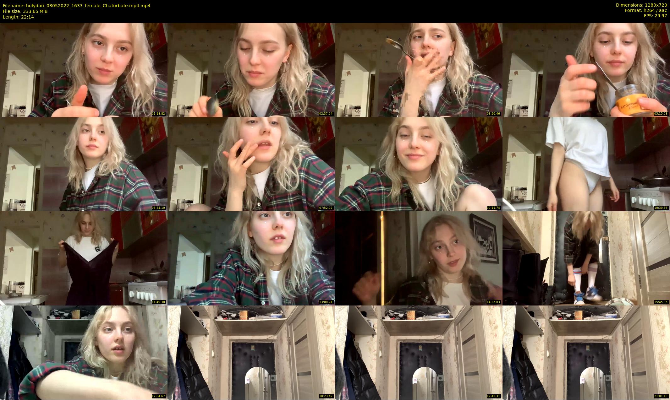 holydori — 23 minute Chaturbate female cam show recording, 720p, May 8, 2022