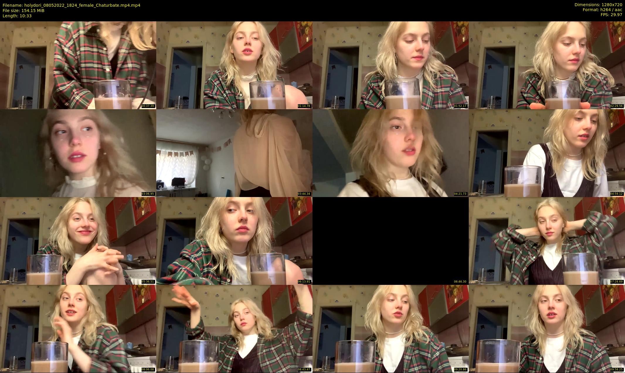 holydori — 11 minute Chaturbate female cam show recording, 720p, May 8, 2022