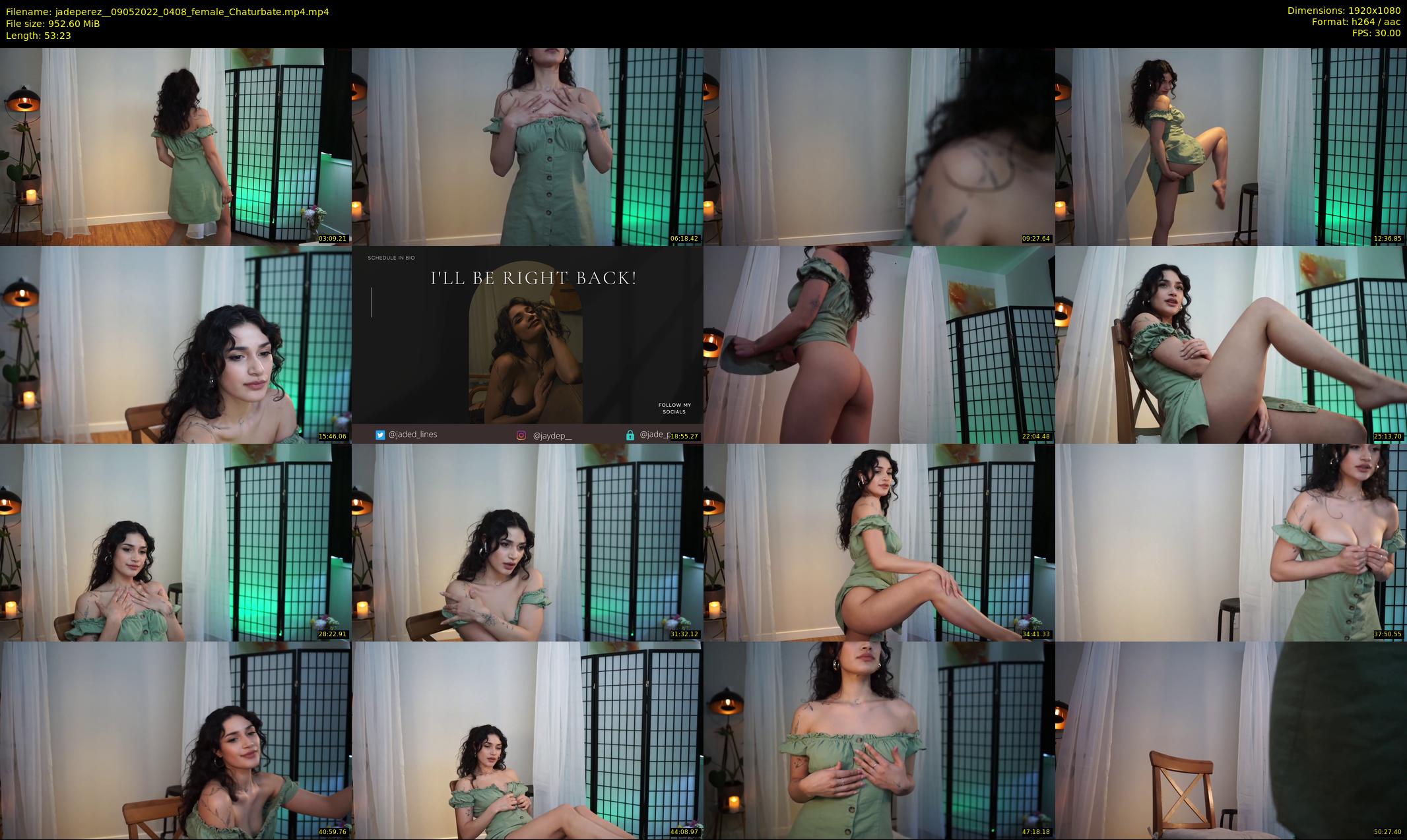 jadeperez_ — 54 minute Chaturbate female cam show recording, 1080p, May 9, 2022