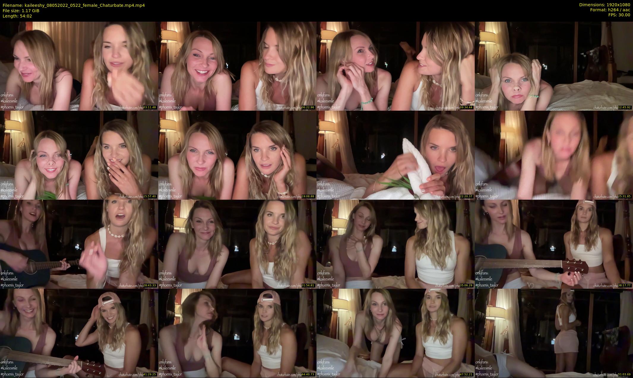 kaileeshy — 55 minute Chaturbate female cam show recording, 1080p, May 8, 2022