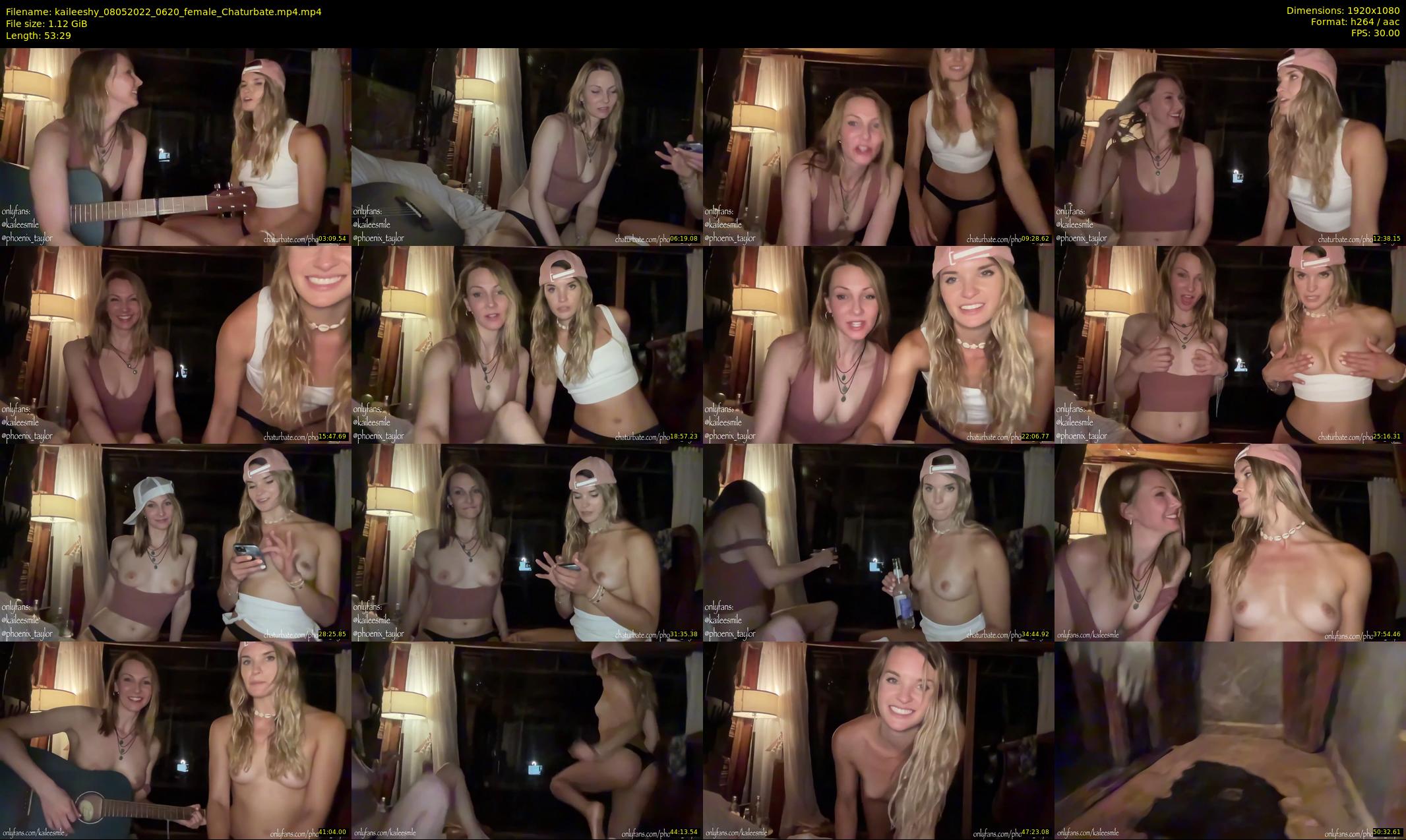 kaileeshy — 54 minute Chaturbate female cam show recording, 1080p, May 8, 2022