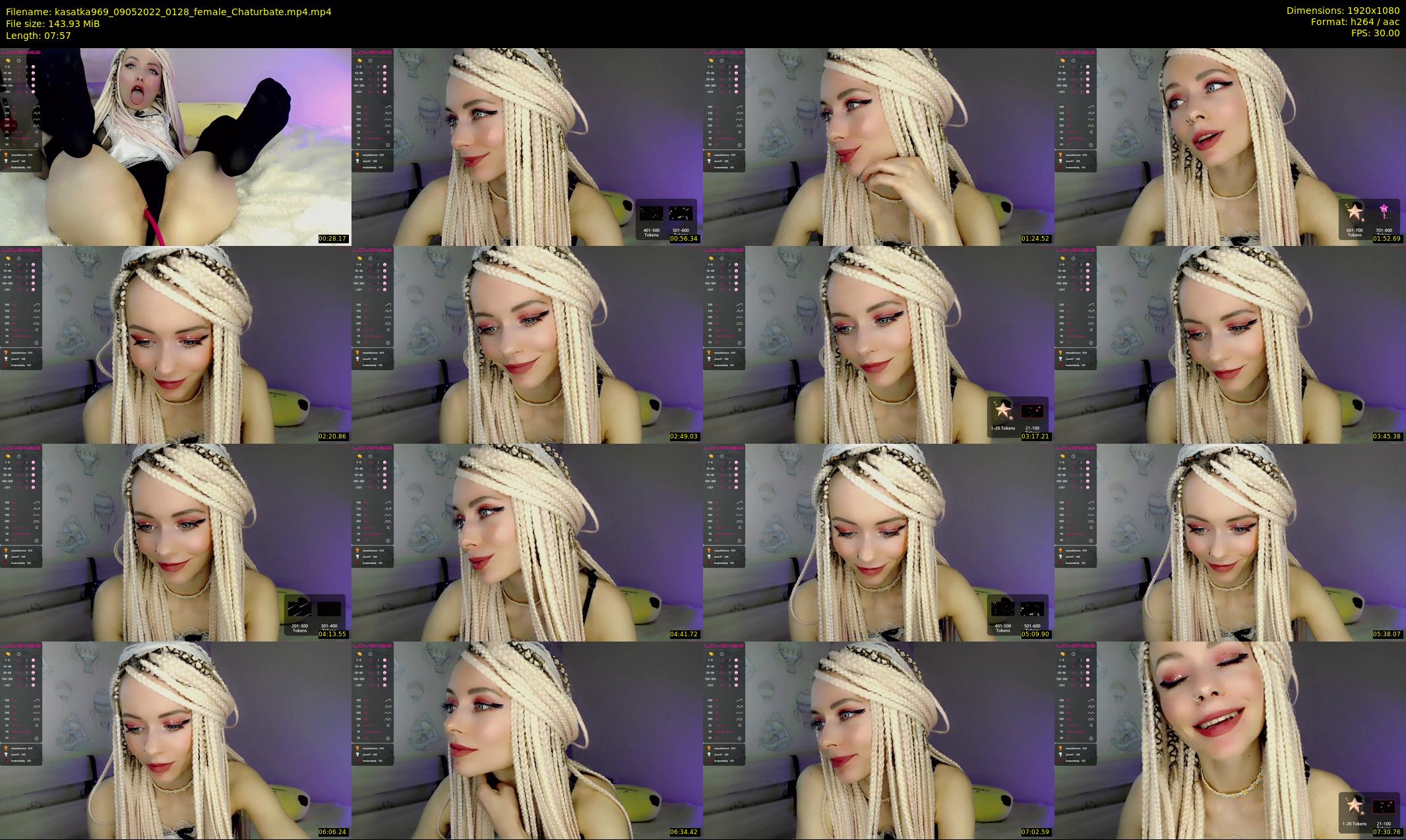 kasatka969 — 8 minute Chaturbate female cam show recording, 1080p, May 9, 2022