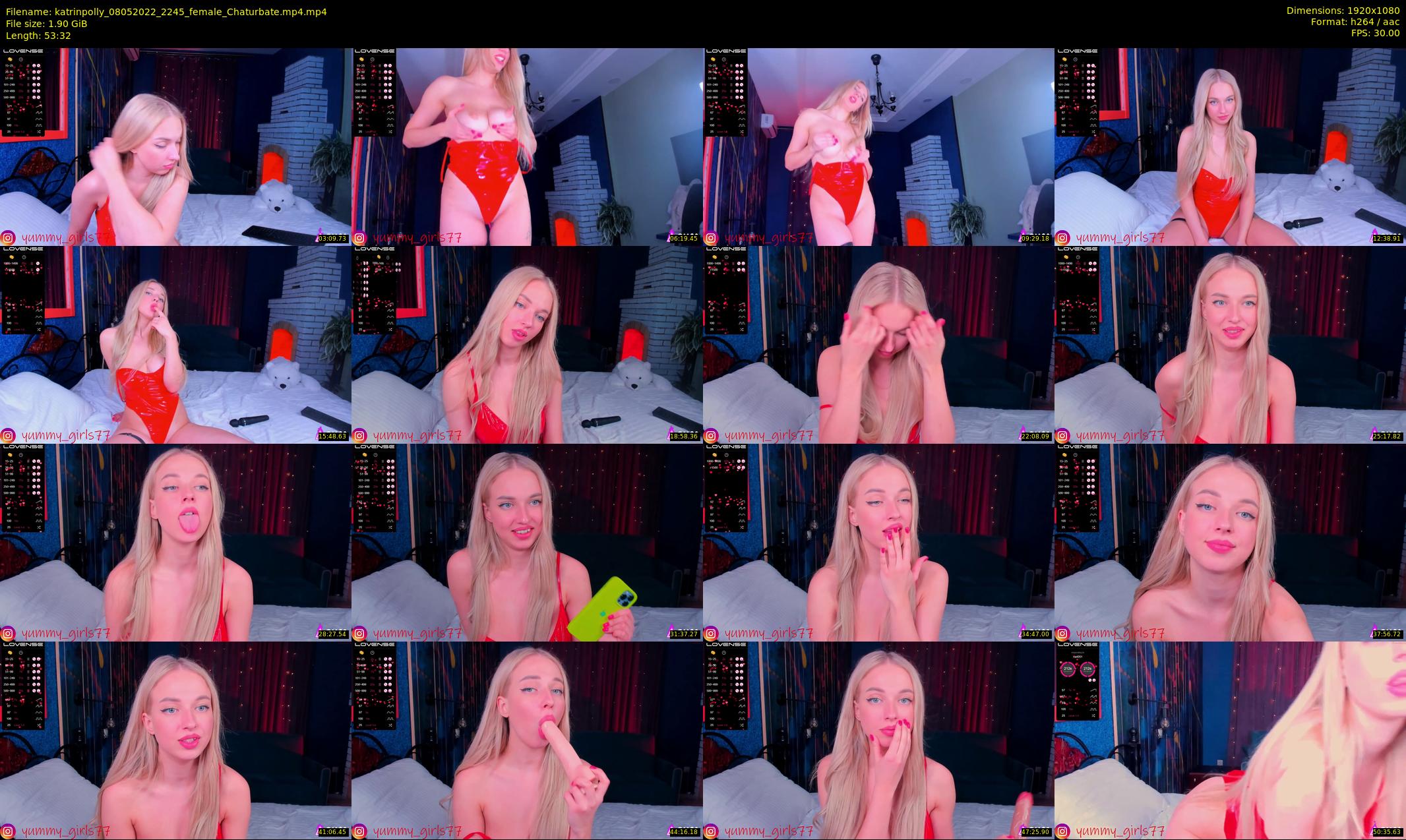 katrinpolly — 54 minute Chaturbate couple cam show recording, 1080p, May 8, 2022