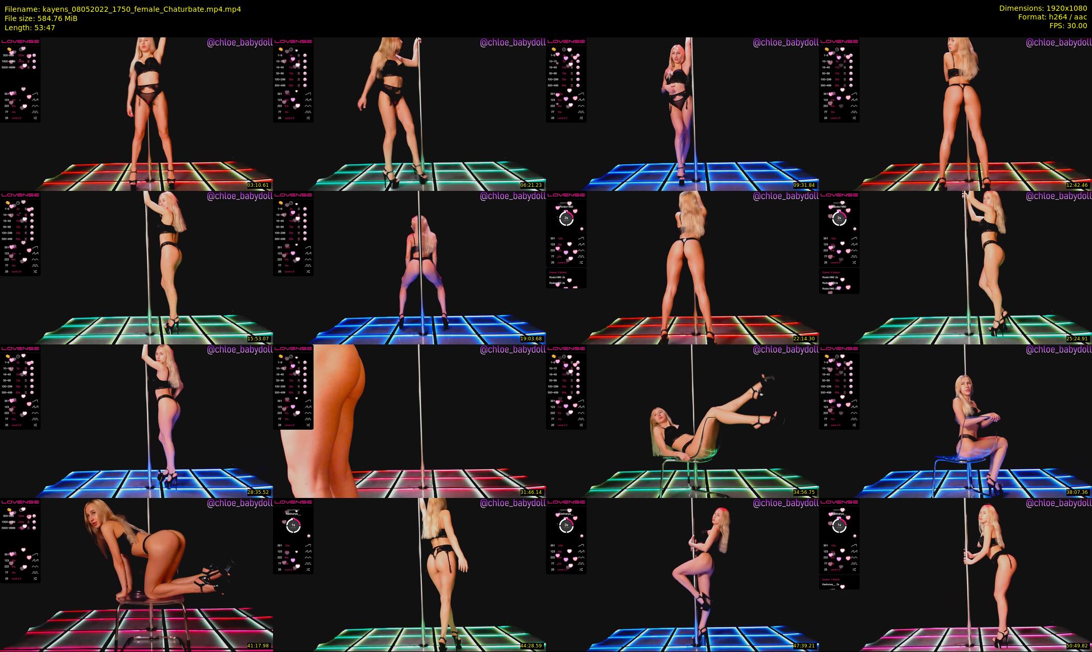 kayens — 54 minute Chaturbate couple cam show recording, 1080p, May 8, 2022