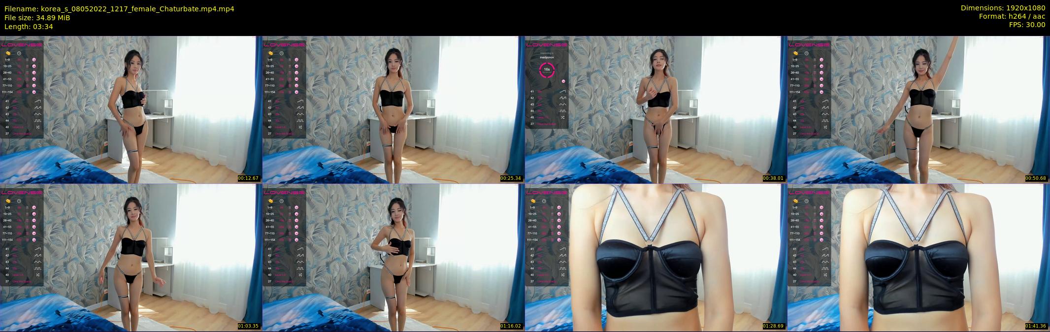 korea_s — 4 minute Chaturbate female cam show recording, 1080p, May 8, 2022