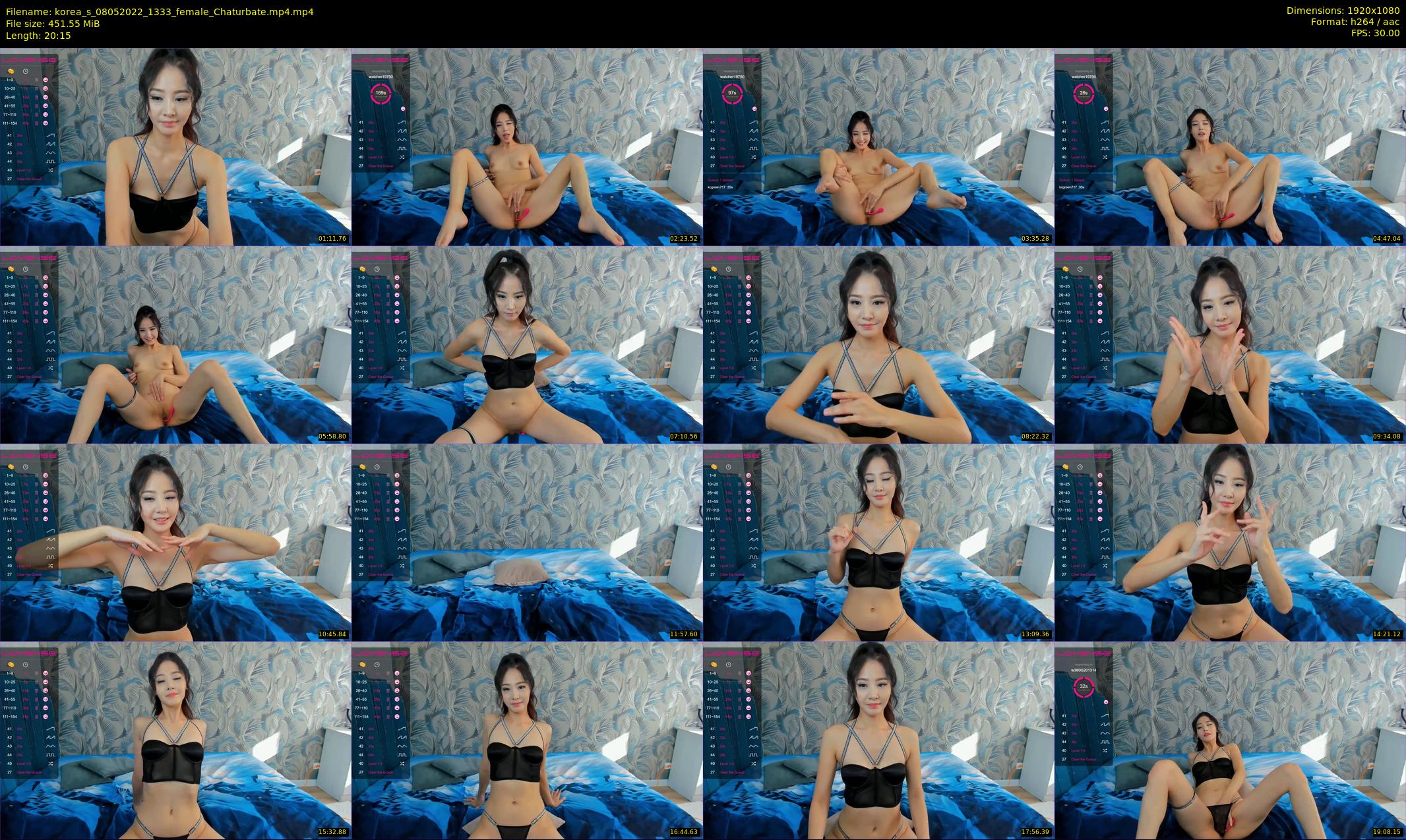 korea_s — 21 minute Chaturbate female cam show recording, 1080p, May 8, 2022