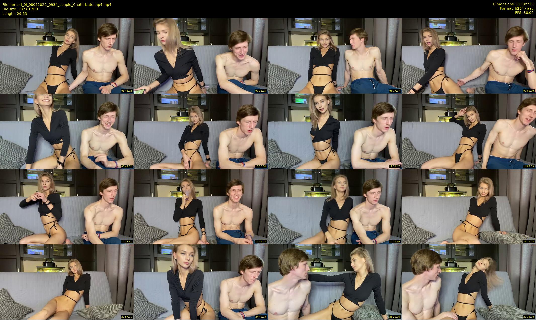 l_0l — 30 minute Chaturbate couple cam show recording, 720p, May 8, 2022