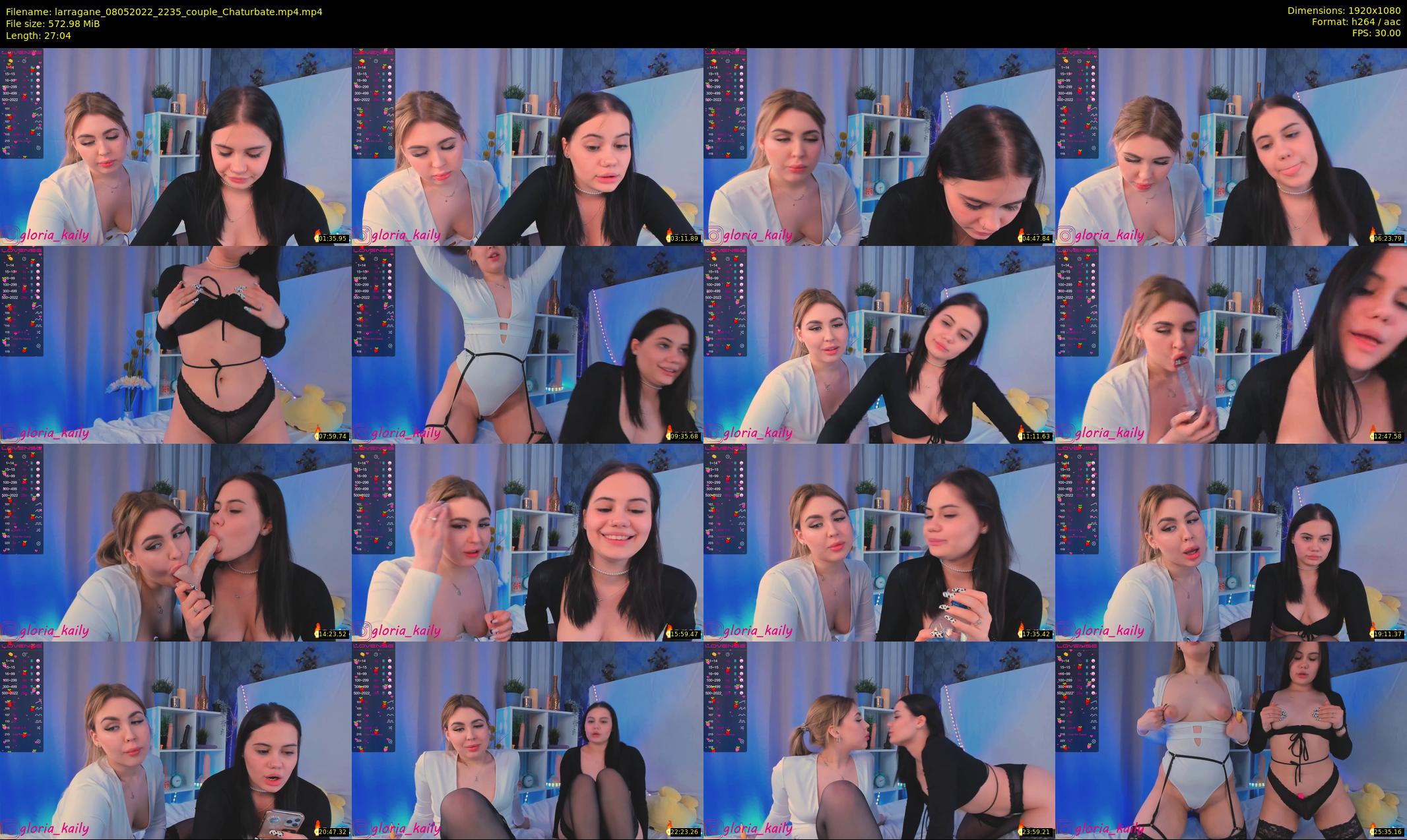 larragane — 28 minute Chaturbate couple cam show recording, 1080p, May 8, 2022