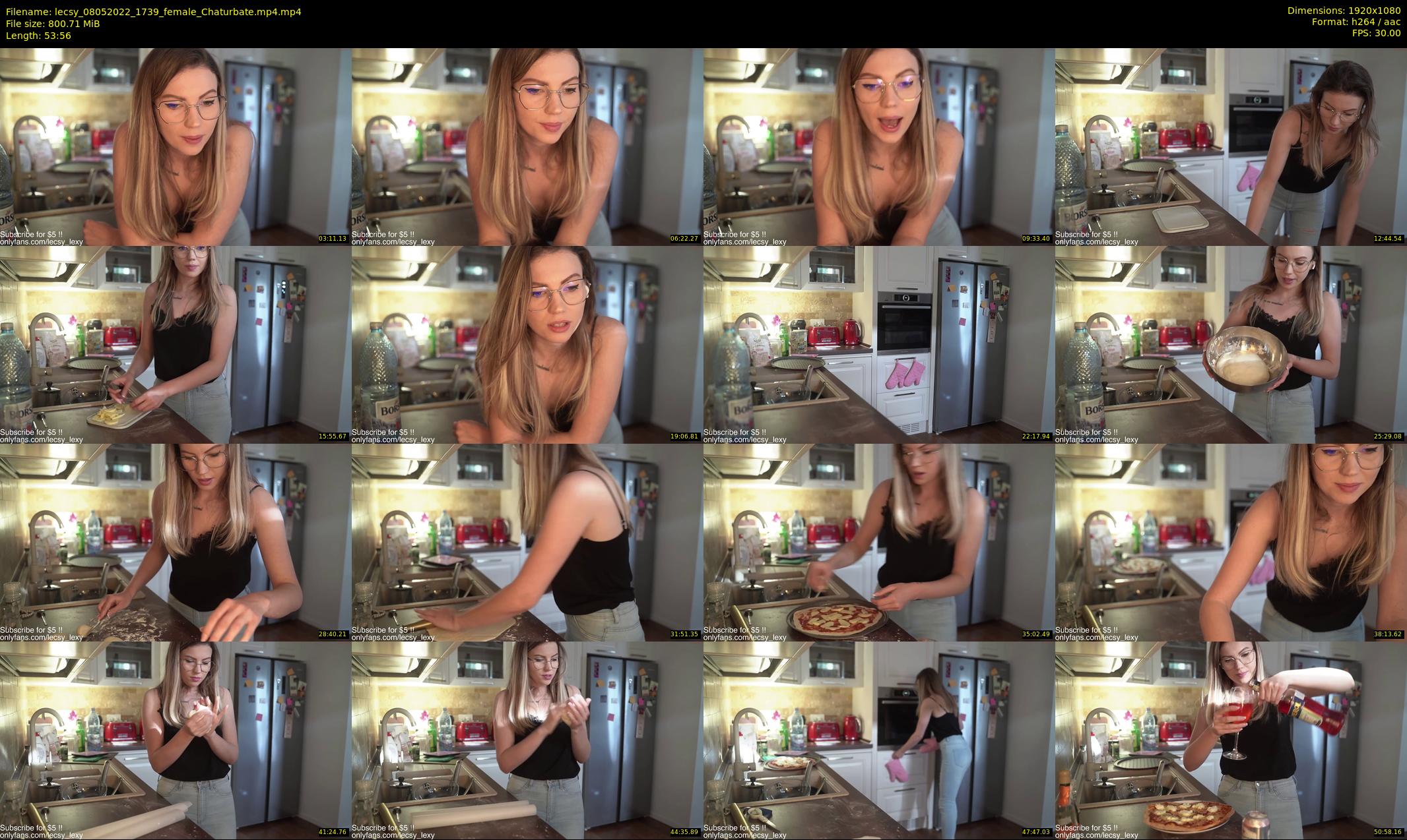 lecsy — 54 minute Chaturbate female cam show recording, 1080p, May 8, 2022