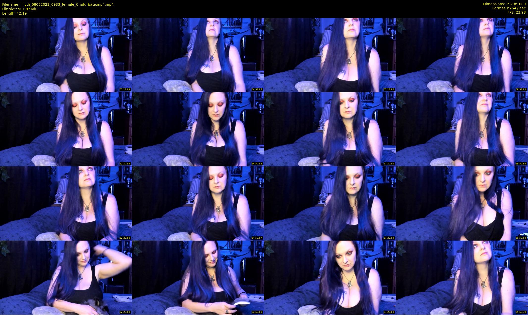 lillyth — 43 minute Chaturbate female cam show recording, 1080p, May 8, 2022