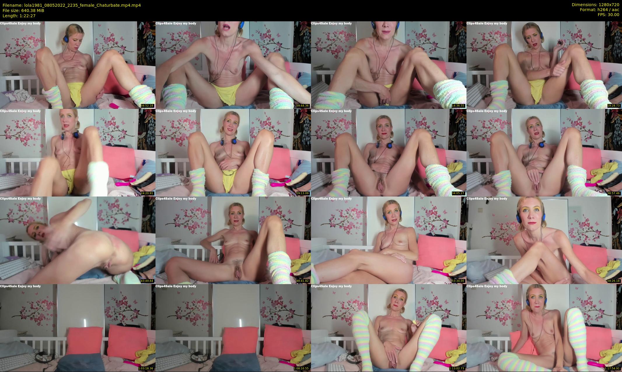 lola1981 — 83 minute Chaturbate female cam show recording, 720p, May 8, 2022
