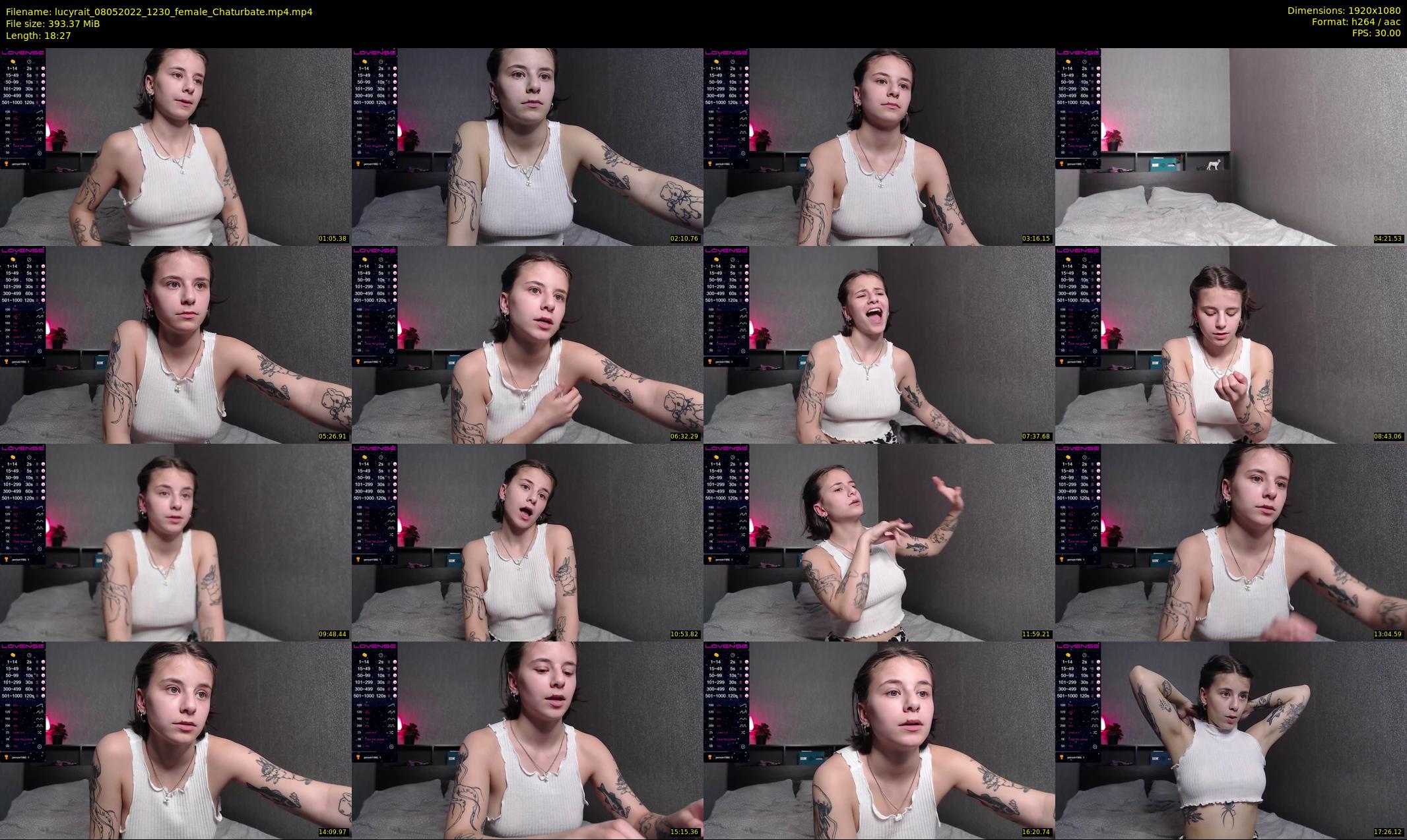 lucyrait — 19 minute Chaturbate female cam show recording, 1080p, May 8, 2022