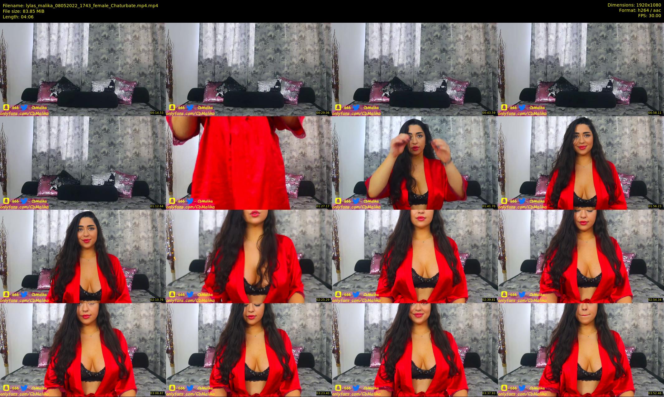 lylas_malika — 5 minute Chaturbate female cam show recording, 1080p, May 8, 2022
