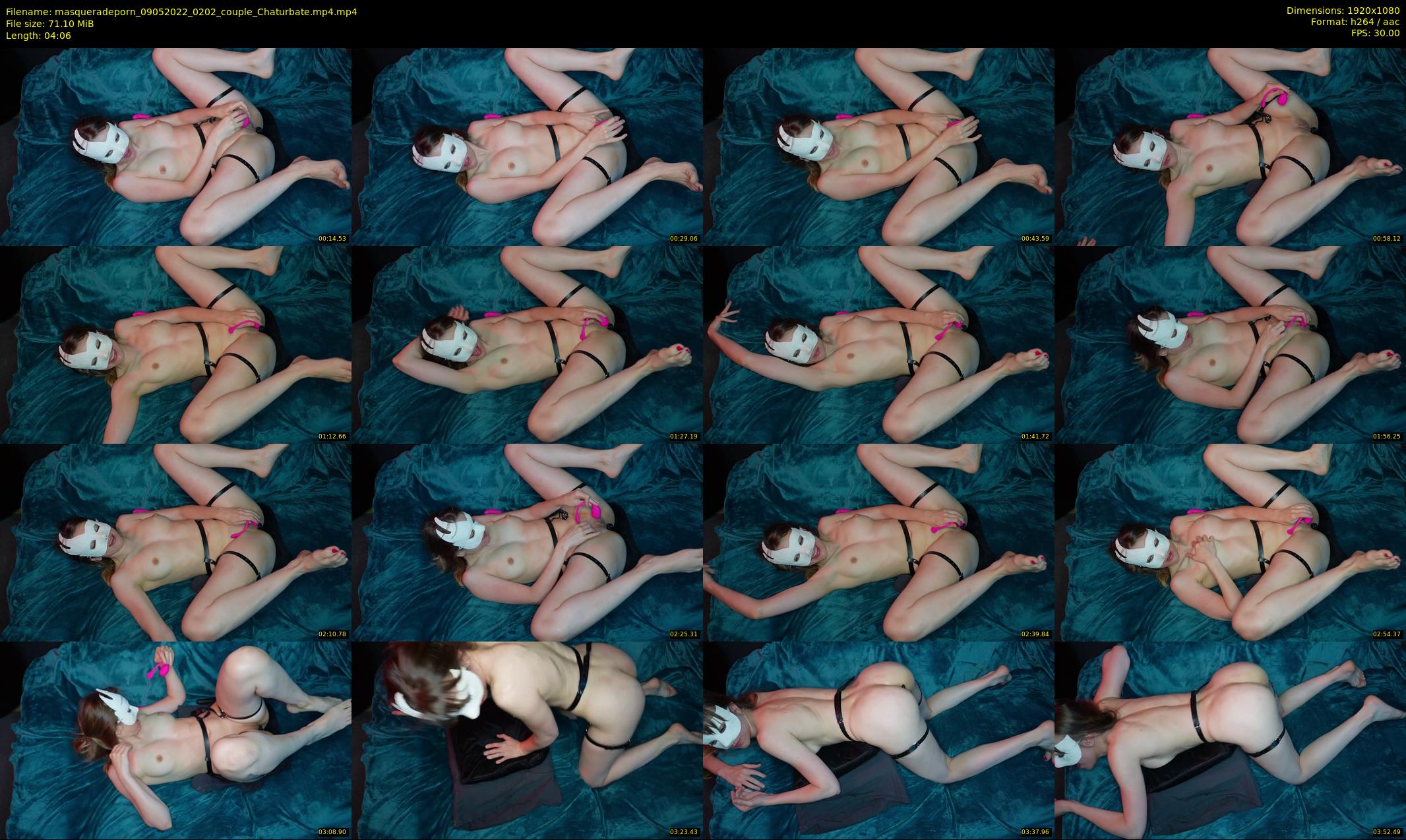 masqueradeporn — 5 minute Chaturbate couple cam show recording, 1080p, May 9, 2022