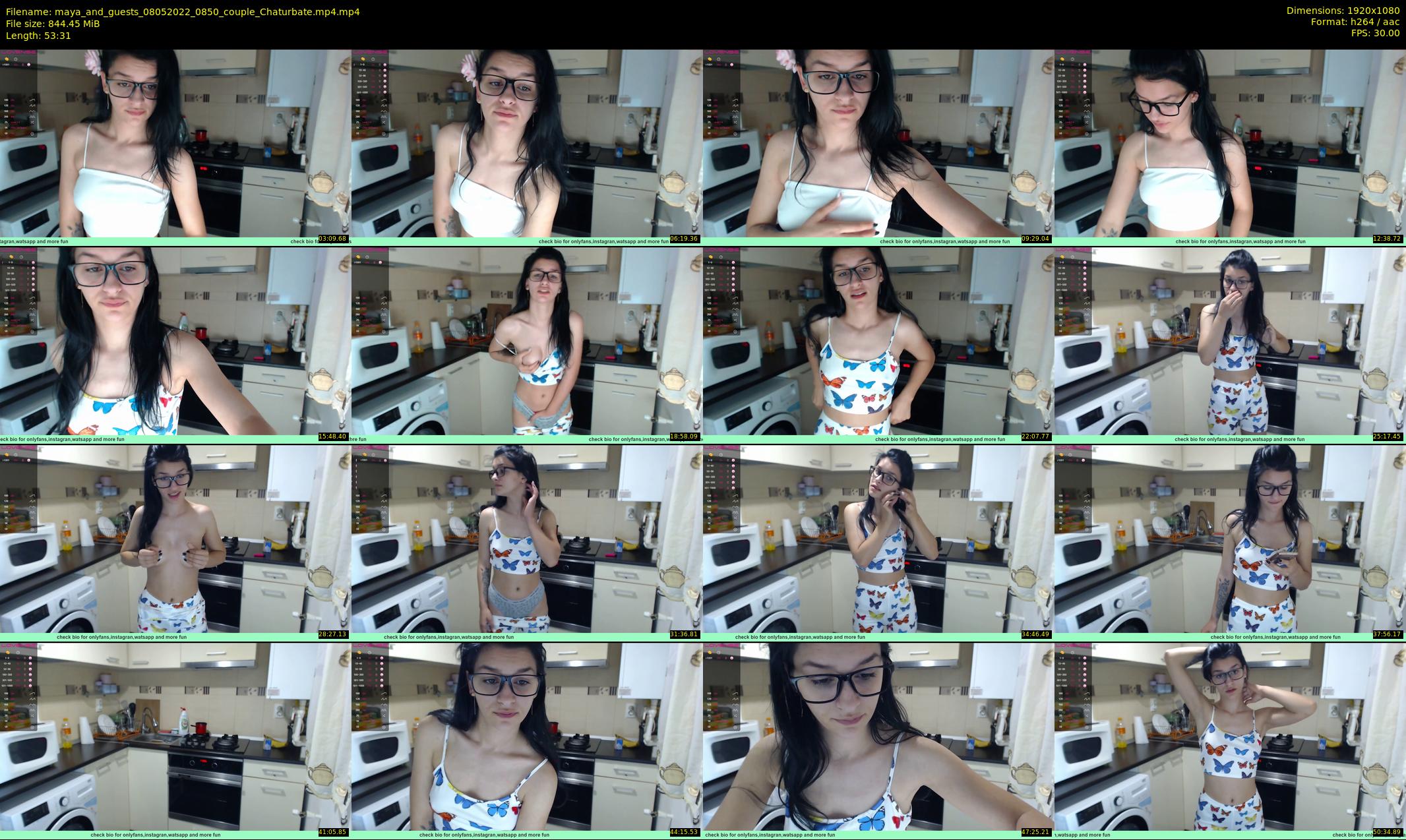 maya_and_guests — 54 minute Chaturbate couple cam show recording, 1080p, May 8, 2022