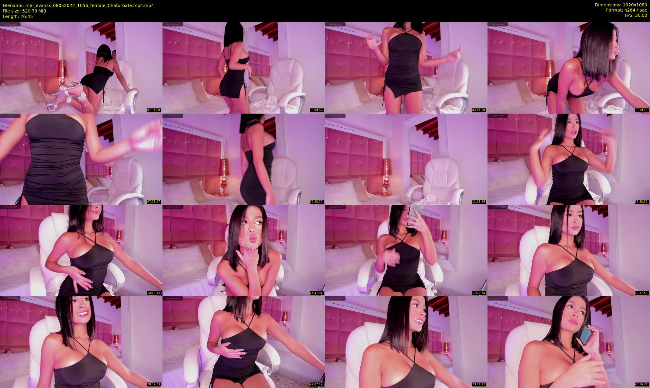 mel_evansx — 27 minute Chaturbate female cam show recording, 1080p, May 8, 2022