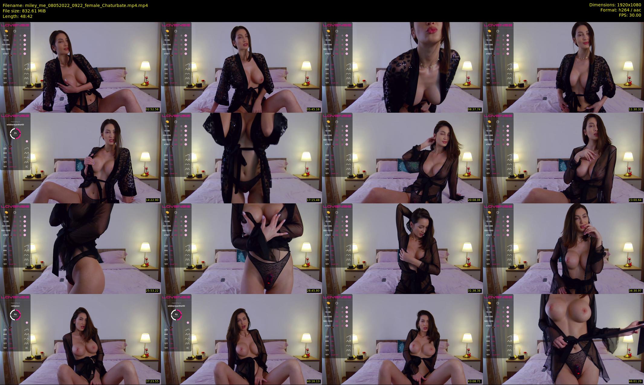 miley_me — 49 minute Chaturbate female cam show recording, 1080p, May 8, 2022