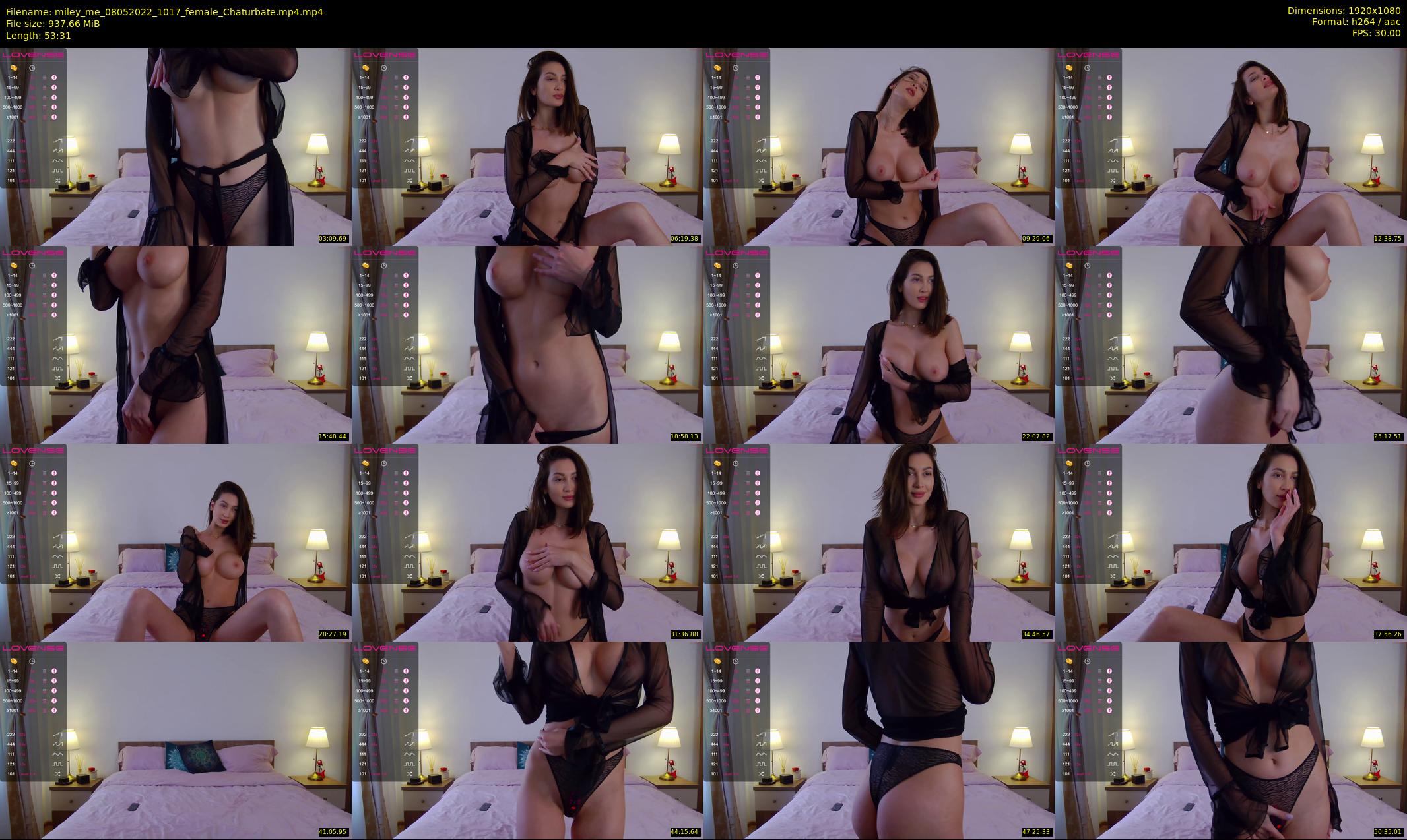 miley_me — 54 minute Chaturbate female cam show recording, 1080p, May 8, 2022