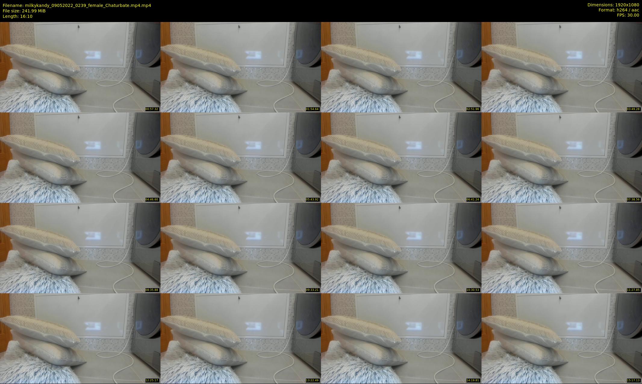 milkykandy — 17 minute Chaturbate female cam show recording, 1080p, May 9, 2022