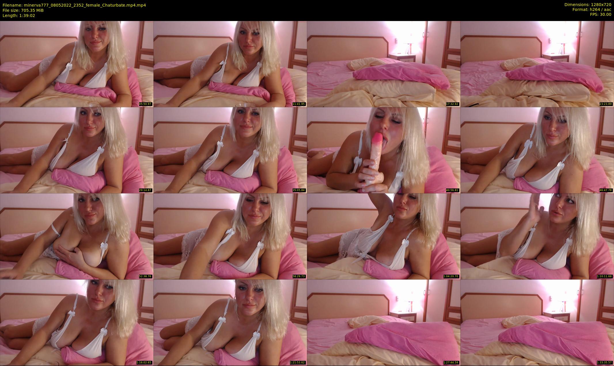 minerva777 — 100 minute Chaturbate female cam show recording, 720p, May 8, 2022