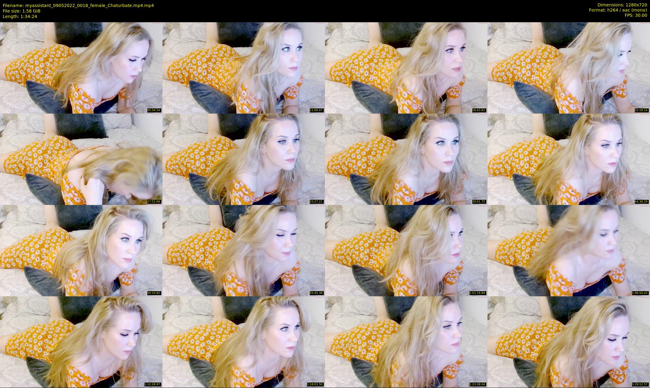 myassistant — 95 minute Chaturbate female cam show recording, 720p, May 9, 2022