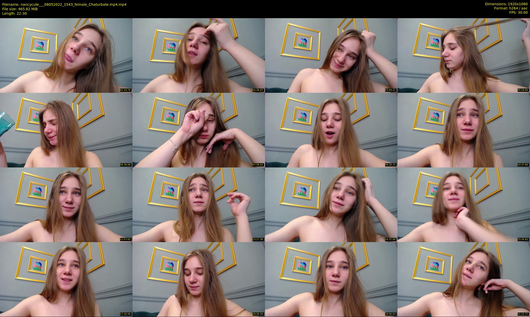 nancycute__ — 23 minute Chaturbate female cam show recording, 1080p, May 8, 2022