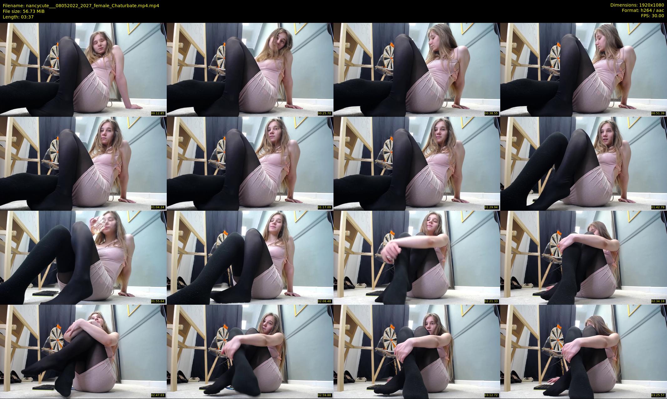 nancycute__ — 4 minute Chaturbate female cam show recording, 1080p, May 8, 2022